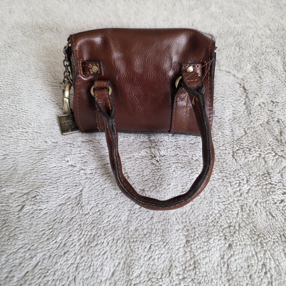 Patricia Nash Rich Brown Mini Bag - Picture 4 of 12